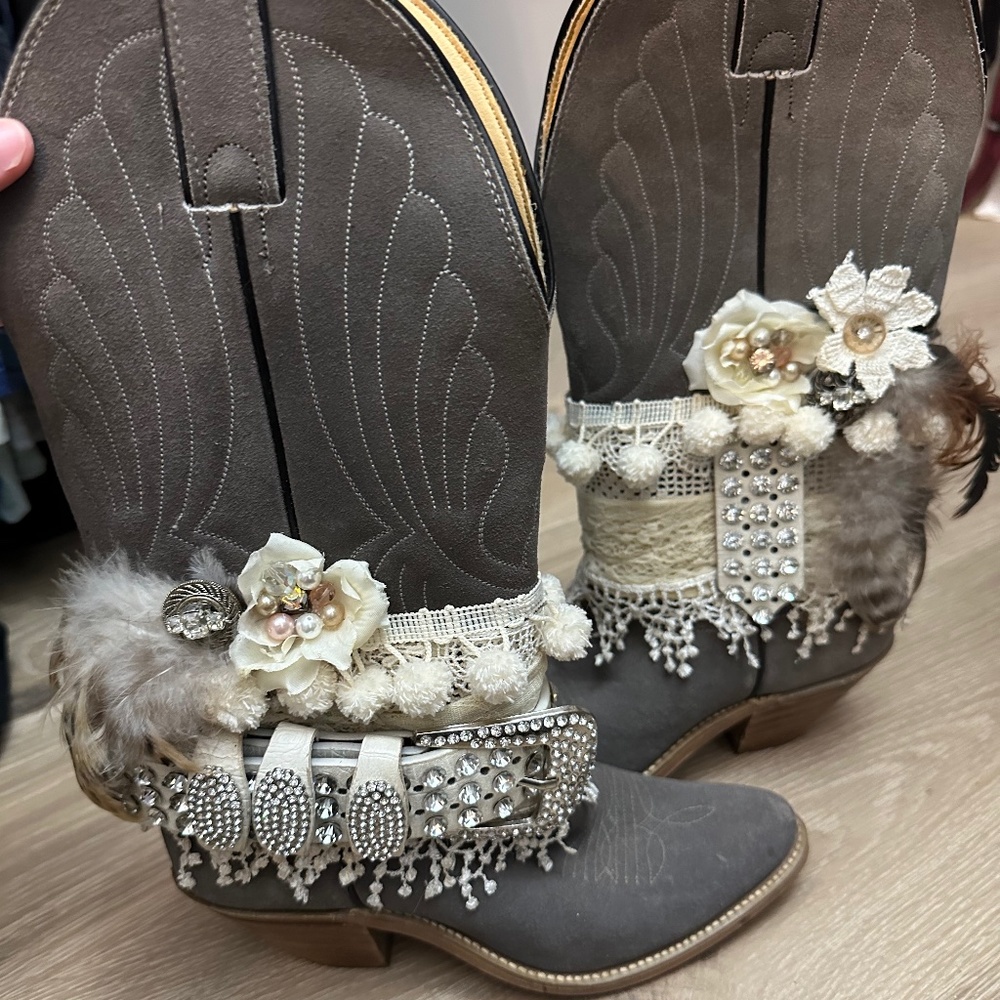 Boots size 8 run small in my opinion more like a 7